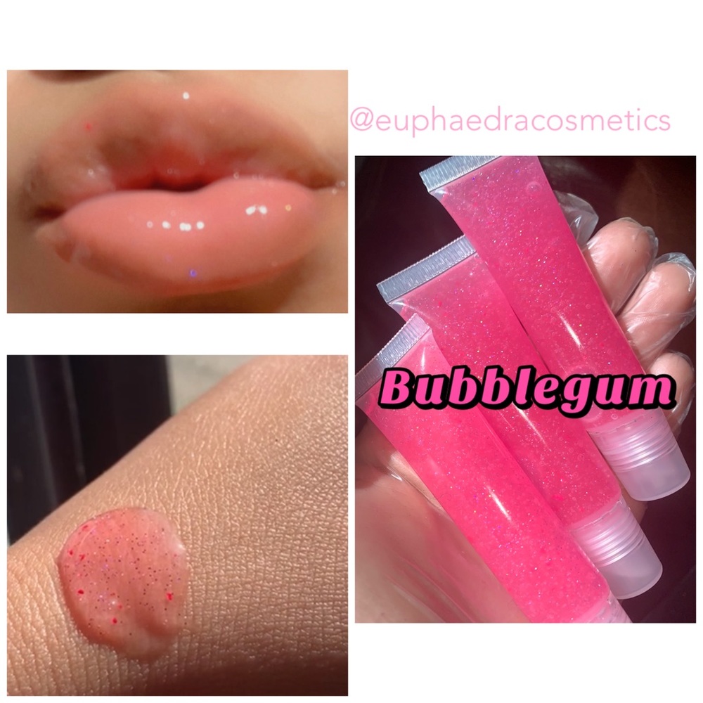 Bubblegum lip gloss